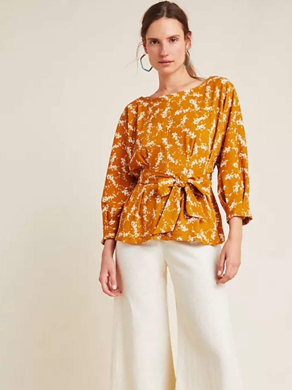 Anthropologie Amber Dolman-Sleeved Blouse